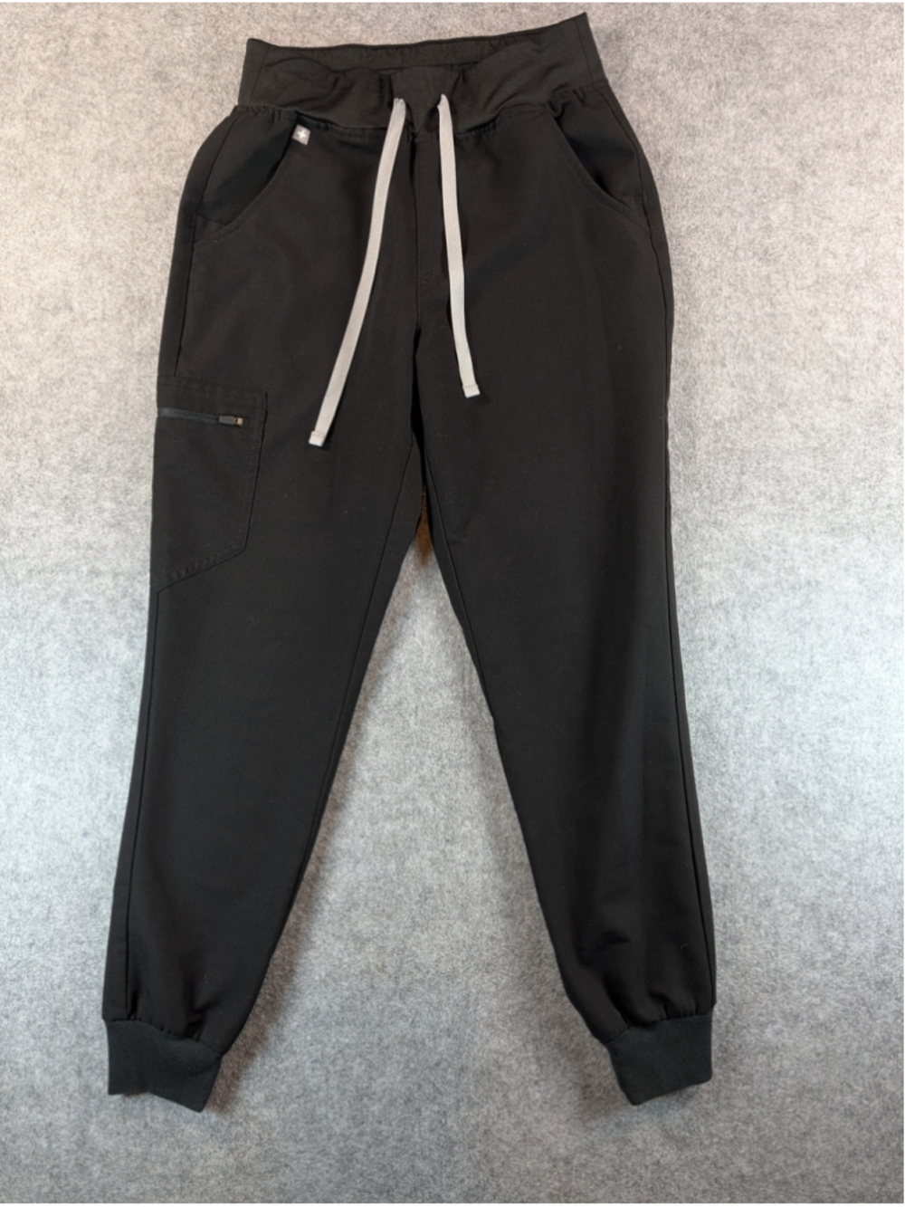FIGS High Waisted Zamora Technical Collection Jogger Scrub Pants Black Size XS/P